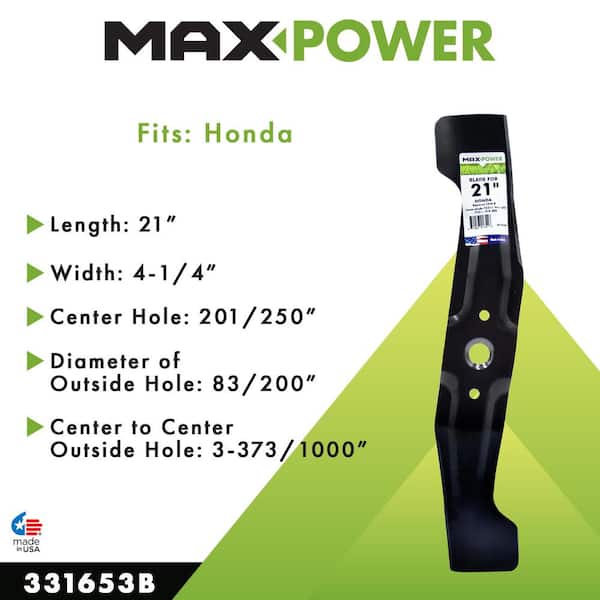 MaxPower Lower Blade for 21 in. Cut Honda Walk behind Mowers