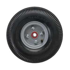 10 in. x 3-1/2 in. Hand Truck Wheel 4-ply Pneumatic with Sealed Semi-Precision Bearings