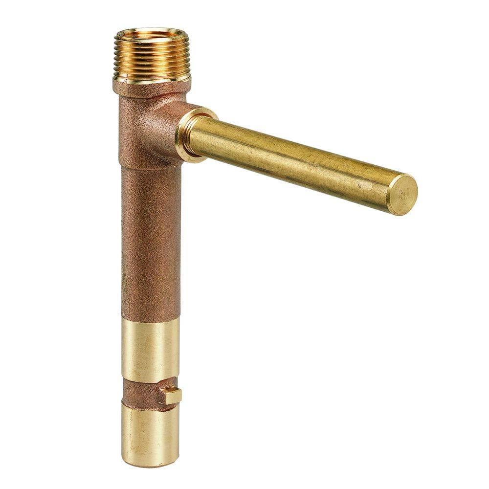 Green Line forged brass Y coupling with double shut off valves.