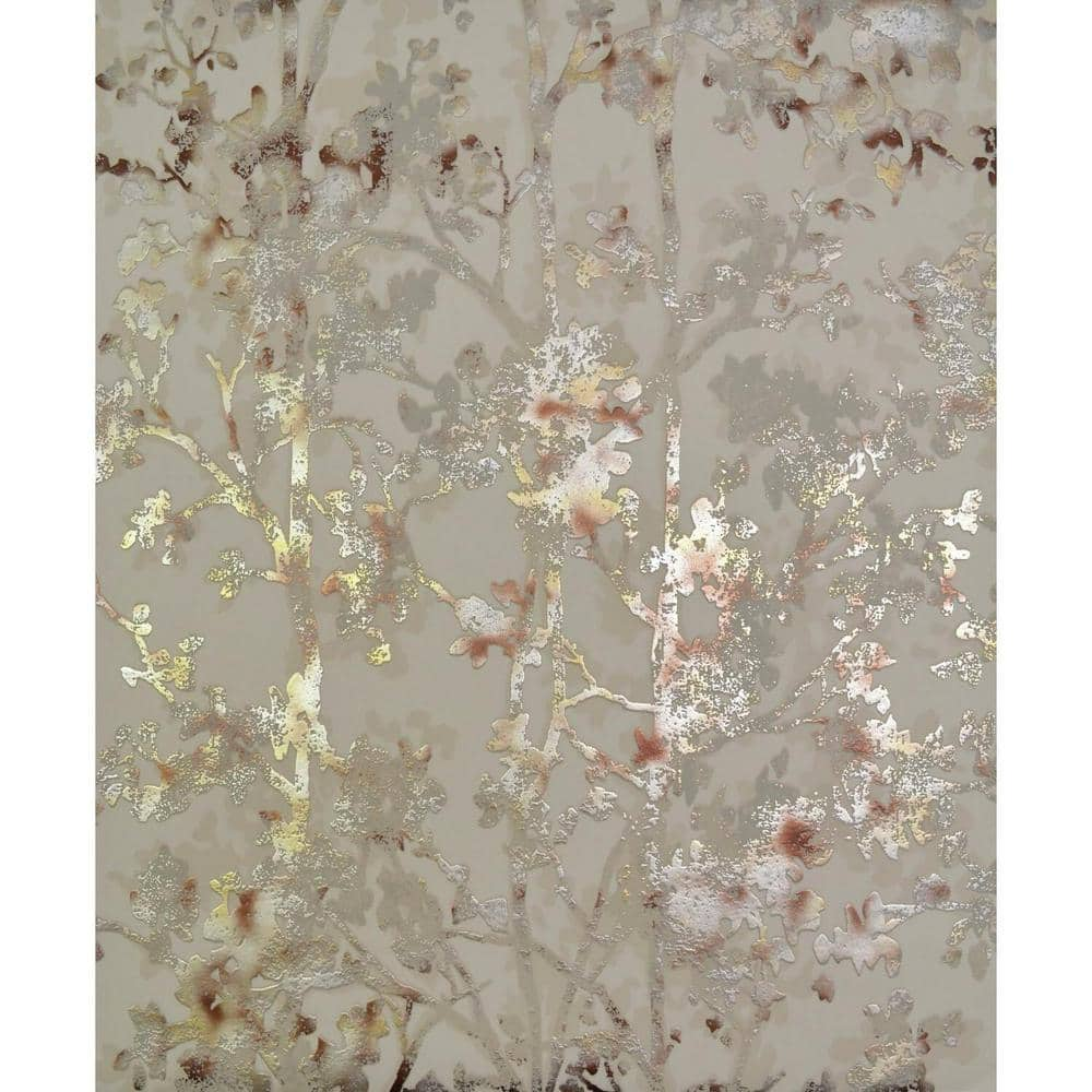 Moderna Stucco Shimmer wallpaper - Beige - Walmart.com