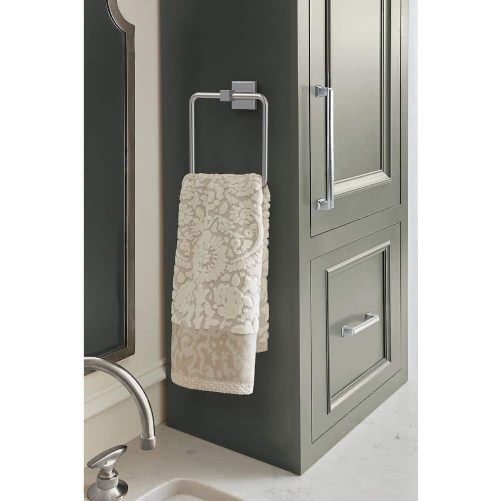 Chrome 7-Inch Wall Mounted Towel Ring