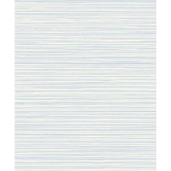 Seabrook Designs Blue Mist Calm Seas Nonwoven Paper Non-Pasted Wallpaper Roll (Covers 57.5 sq. ft.)