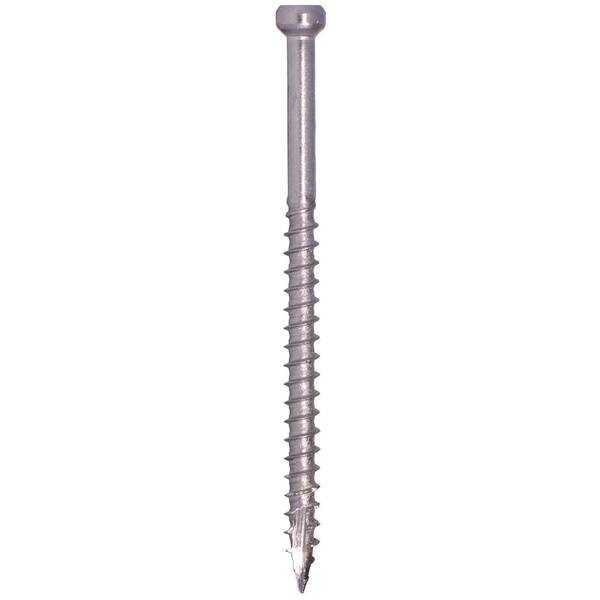GRK Fasteners #8 x 3-1/8 in. Pheinox Stainless Steel Star Drive Trim Head Fin/Trim Finishing Screw (100-Pack)