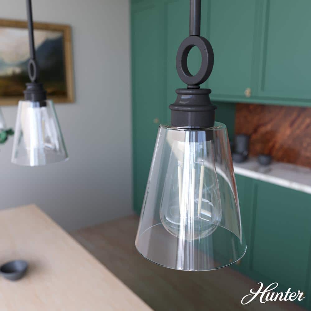 Klein Noble Bronze Mini LED Glass Pendant Light