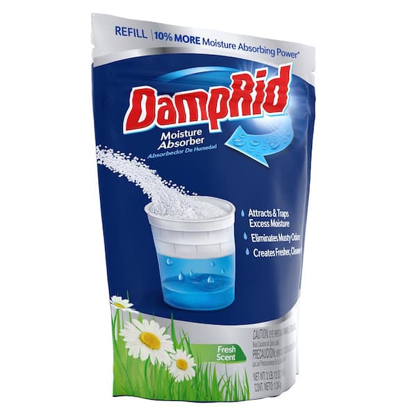 DampRid 6-Pack Fresh Scent Moisture Absorbing Refillable Cups