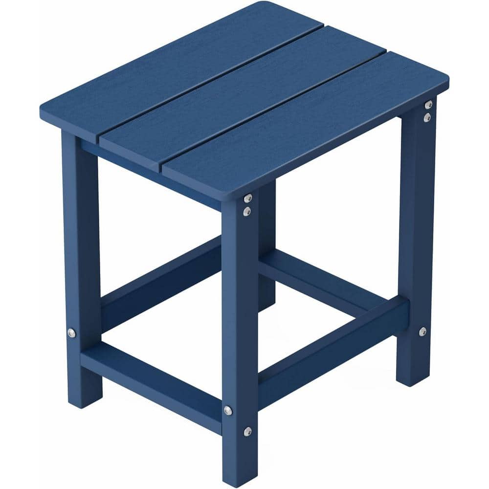 16.7 in. H Navy Square Plastic Adirondack Outdoor Side Table price history on PriceWatchPro
