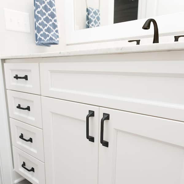 Forge Collection 160 mm Black Iron Cabinet Drawer and Door Pull Forge Collection 160 mm Black Iron Cabinet Drawer and Door Pull