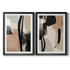 Selective Arrangement III by Wexford Homes 2-Pieces Framed Abstract Paper Art Print 24.5 in. x18.5 in.