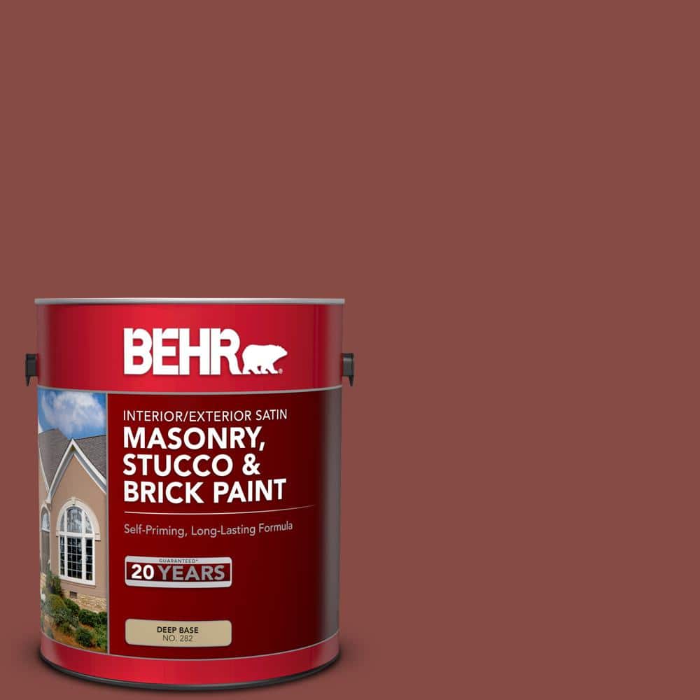 1 gal. #PPU2-18 Spice Satin Interior/Exterior Masonry, Stucco and Brick Paint price history on PriceWatchPro