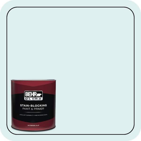 BEHR ULTRA 1 qt. #510A-1 Soar Flat Exterior Paint & Primer
