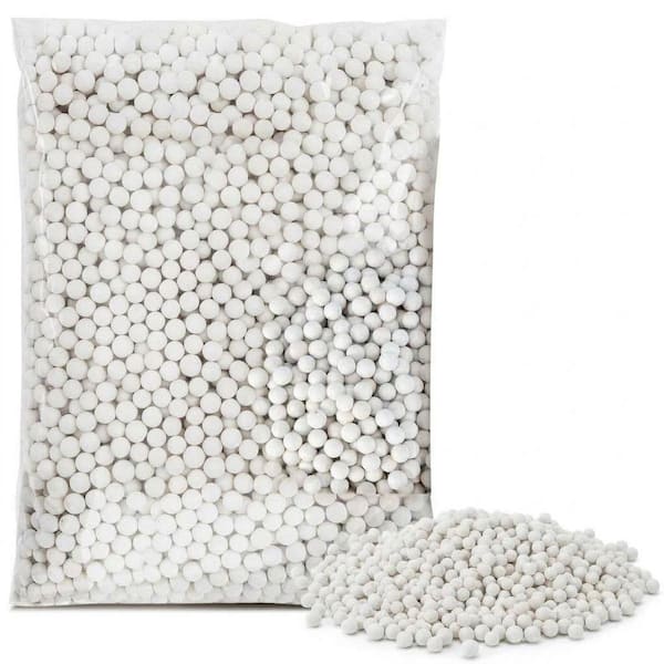 Ceramic Pie Weights 0.92LB Round Stoneware Baking Beans for Pie Crusts High Temperature Tolerance Reusable 1 Pack