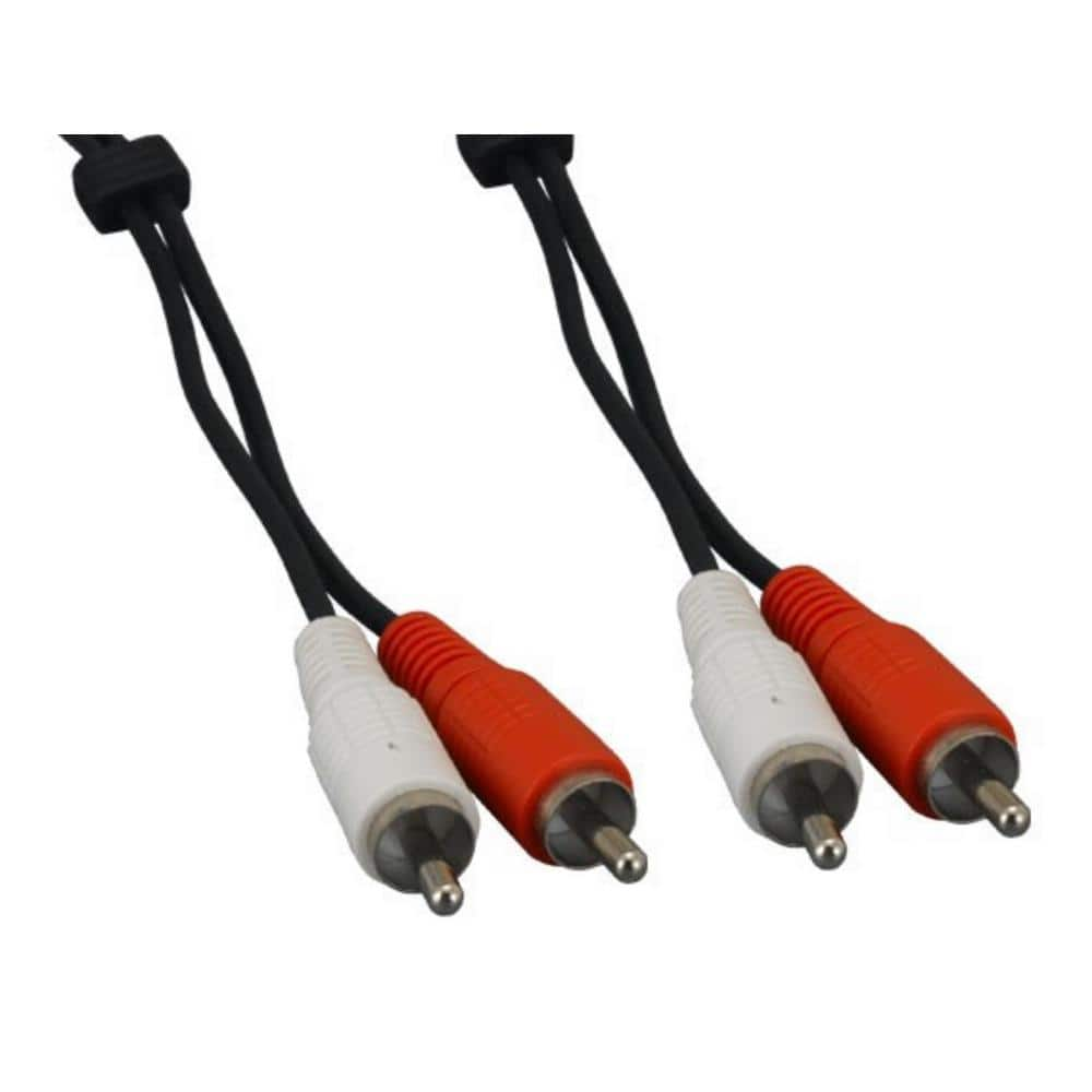 SANOXY 50 ft. 2 RCA Male to 2 RCA Male Digital Audio Cable CBL-LDR-RC101- 1150 - The Home Depot