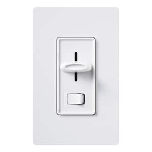 Skylark Dimmer Switch, with Preset, 1000-Watt Incandescent/Single-Pole or 3-Way, White (S-103P-WH)