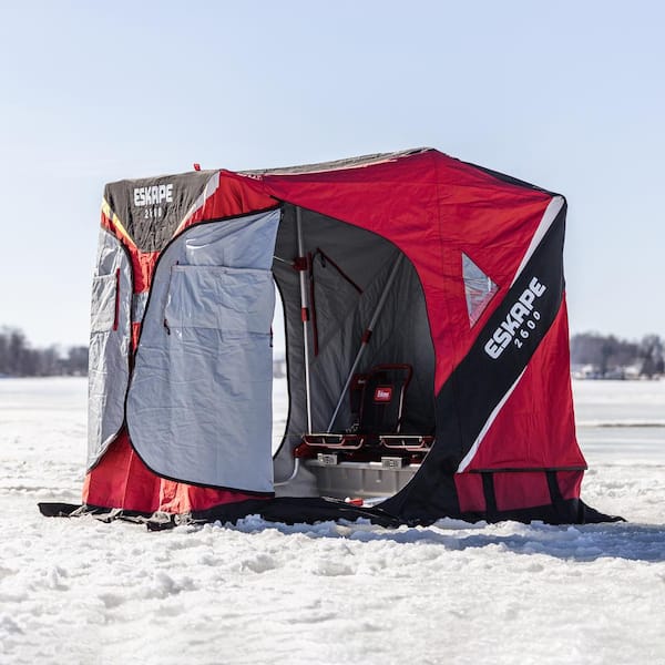 Eskimo 36150 Quickfish 6I Insulated Pop-Up Hub-Style Ice Fishing Shelter,  68 Square Feet of Fishable Area, 6 Person Shelter, Shelters -  Canada