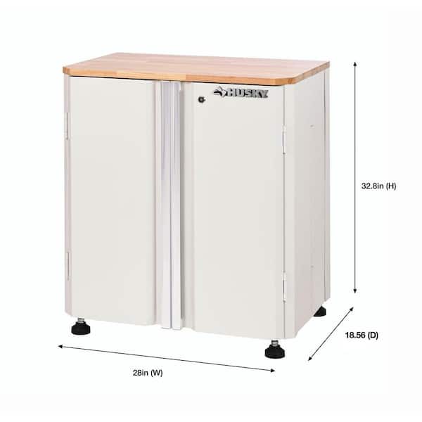 Husky 64 in. W x 72 in. H x 18 in. D HUSKY Folding 22-Gauge Steel