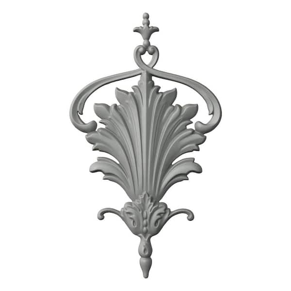 Ekena Millwork 1.125 in. x 14.75 in. x 24.375 Polyurethane Applique and Onlay Moulding