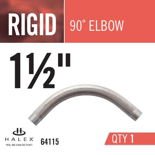 1 pc Galvanized Rigid Conduit Elbow Bend 90 Degree 2-1/2"   IMC Sweep 