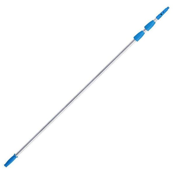 Unger 8-20 ft. Aluminum Telescopic Pole with Connect and Clean Locking Cone and PRO Locking Collar