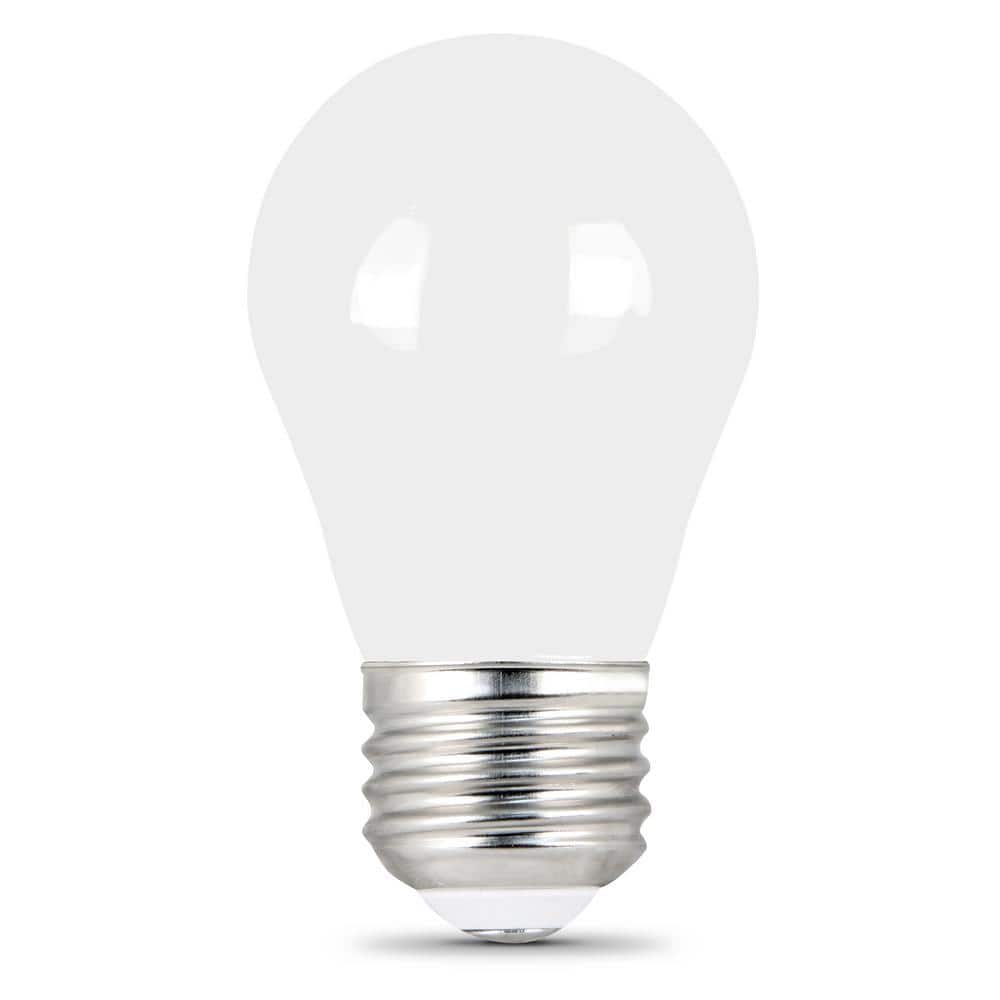 25-Watt Equivalent A15 Dimmable Filament CEC 90+ CRI White Glass LED Refrigerator Appliances Light Bulb, Daylight 5000K price history on PriceWatchPro
