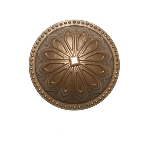 Creative Cleanout Covers Hermosa Dome Beachnut Bronze 5.25 in. x 5.25 in. Cleanout Cover