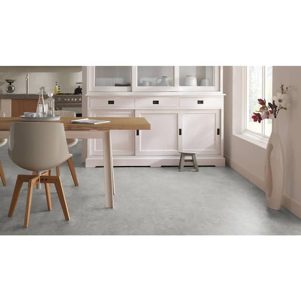 Marmoleum Cinch Loc Seal Aqua 9.8 mm T x 11.81 in. W x 11.81 in. L Laminate Flooring (6.78 sq. ft./case)