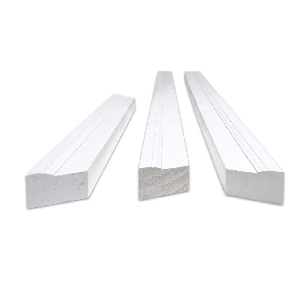 WM180 1-1/4 in. D x 2 in. W x 84-1/2 in. L White Primed Wood Finger Jointed