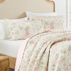 Breezy Floral Cotton Quilt Set