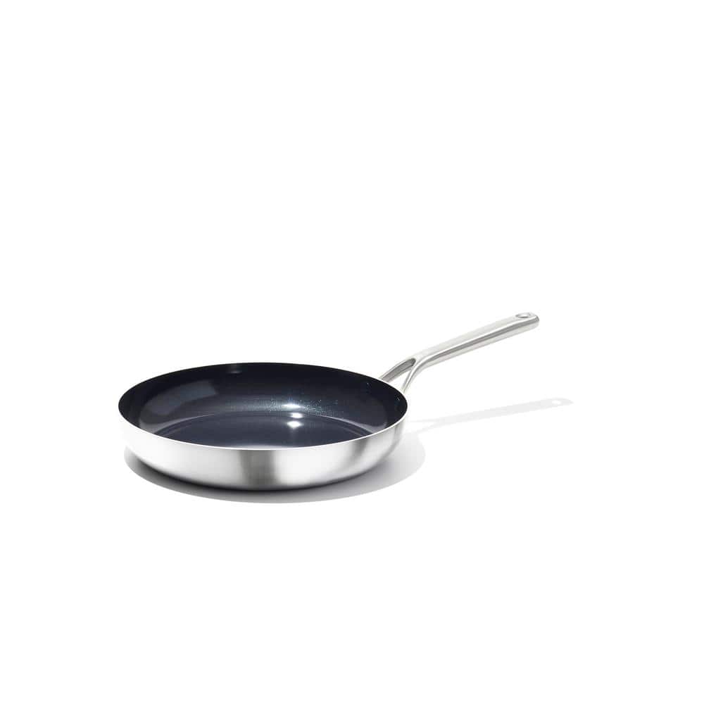 12 in. Stainless Steel Ceramic Tri-Ply Mira Series Non-Stick Frying Pan