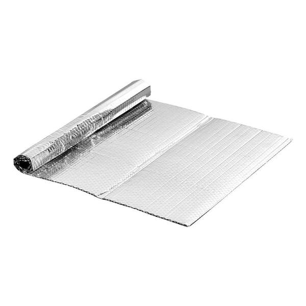 PATIKIL Reflective Insulation Foam Core Radiant Barrier – 24" X 60" Double-Sided Foil, 3mm Thick, Cold & Heat Shield For Windows, Walls, Roofs, Steel Buildings