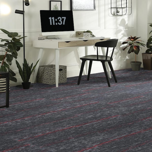 Mohawk Elite - Ruby Edge - Gray Commercial/Residential 24 x