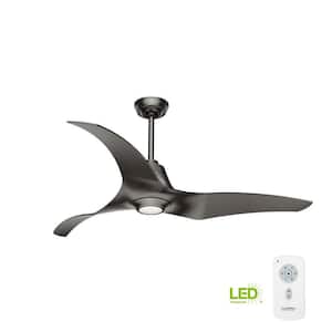 Stingray 60 in. Integrated LED Indoor Granite Ceiling Fan with Light
