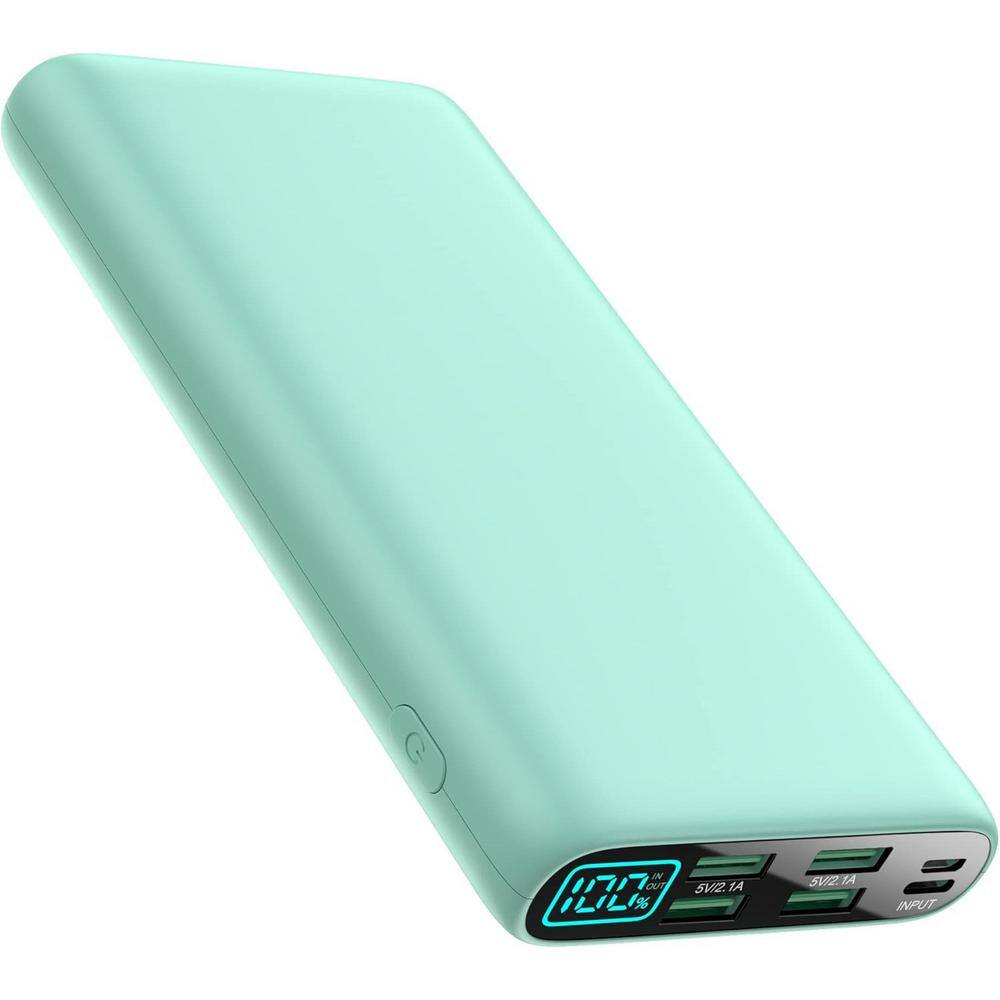 38800mAh Portable Charger Power Bank, Fast Charging LCD Display with 4 USB-