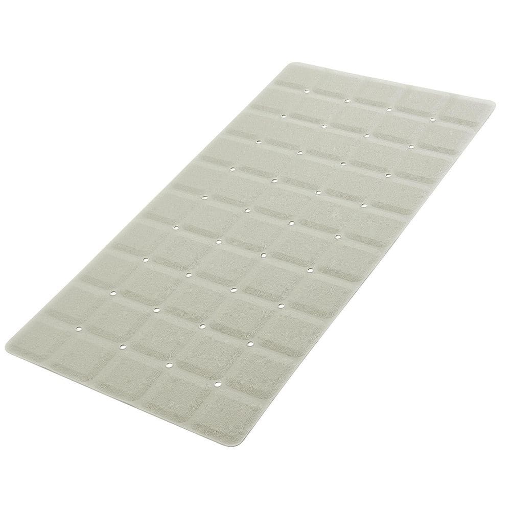 17.7 in. x 35.8 in. Foldable Silicone Bathtub Mat in Beige, Jumbo Size Heavy Duty Safety Bath Mat without Suction Cups price history on PriceWatchPro