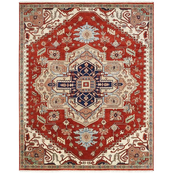 UMBRIA 2 ft. x 3 ft. Red Western Area Rug