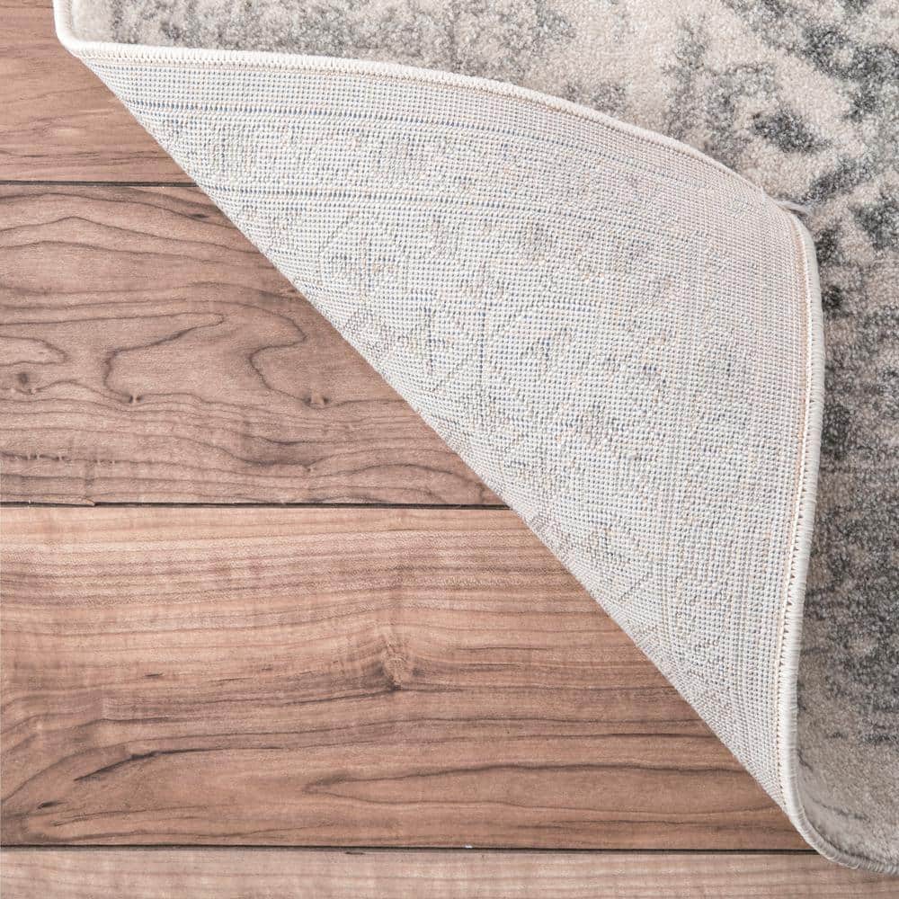 Luxe Ivory Plush 4'x7'7" Rectangle Polypropylene Area Rug