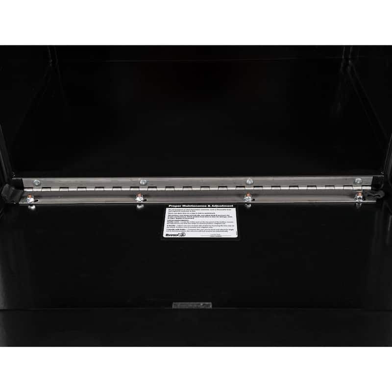 24 in. x 24 in. x 24 in. Gloss Black Steel Underbody Truck Tool Box