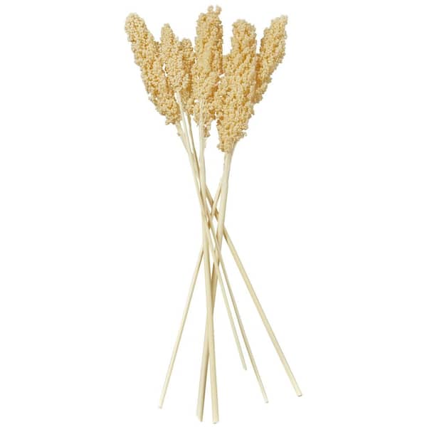 Litton Lane 30 in. Corn Maze Natural Foliage with Long Stems (1 Bundle)
