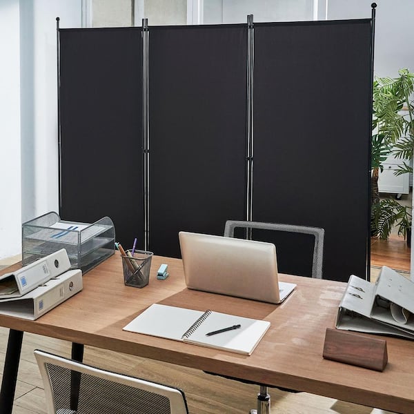 Under Desk Privacy Panel - Black | Mount It!