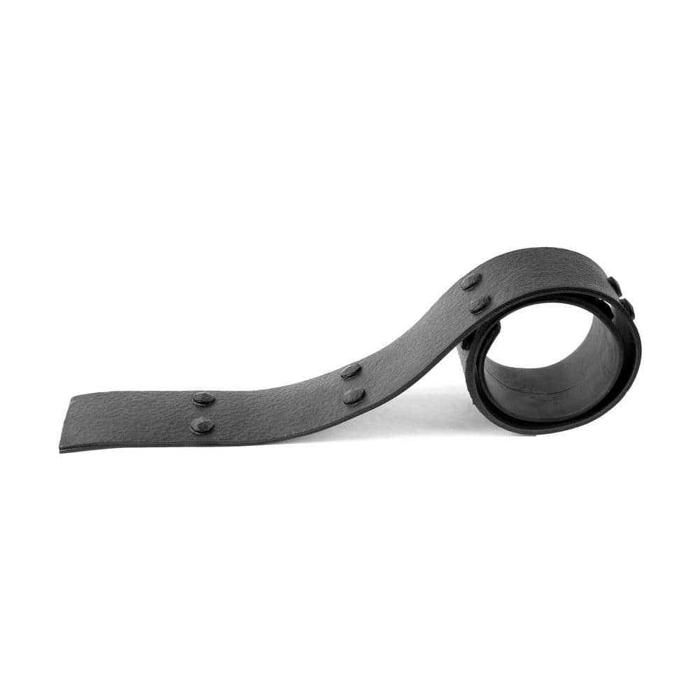 41" Black Flexible Rubber Strapping for Faux Wood Beams