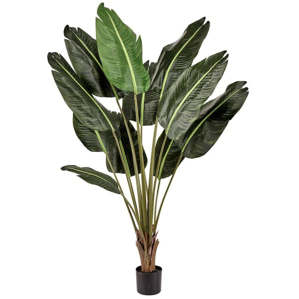 Regency International Travelers 5 ft. Green Artificial Palm Tree