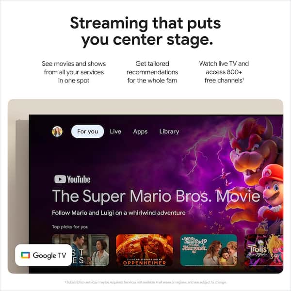 Google - TV Streamer (4K) with Voice Remote