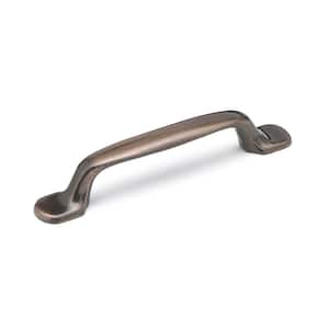 Monceau Collection 3 3/4 in. (96 mm) Antique Copper Traditional Curved Cabinet Bar Pull