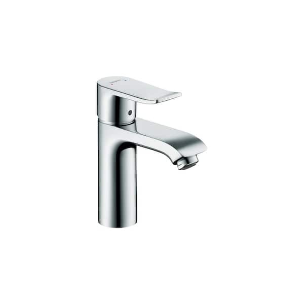 Hansgrohe Metris Single-Handle Single-Hole Bathroom Faucet in Chrome