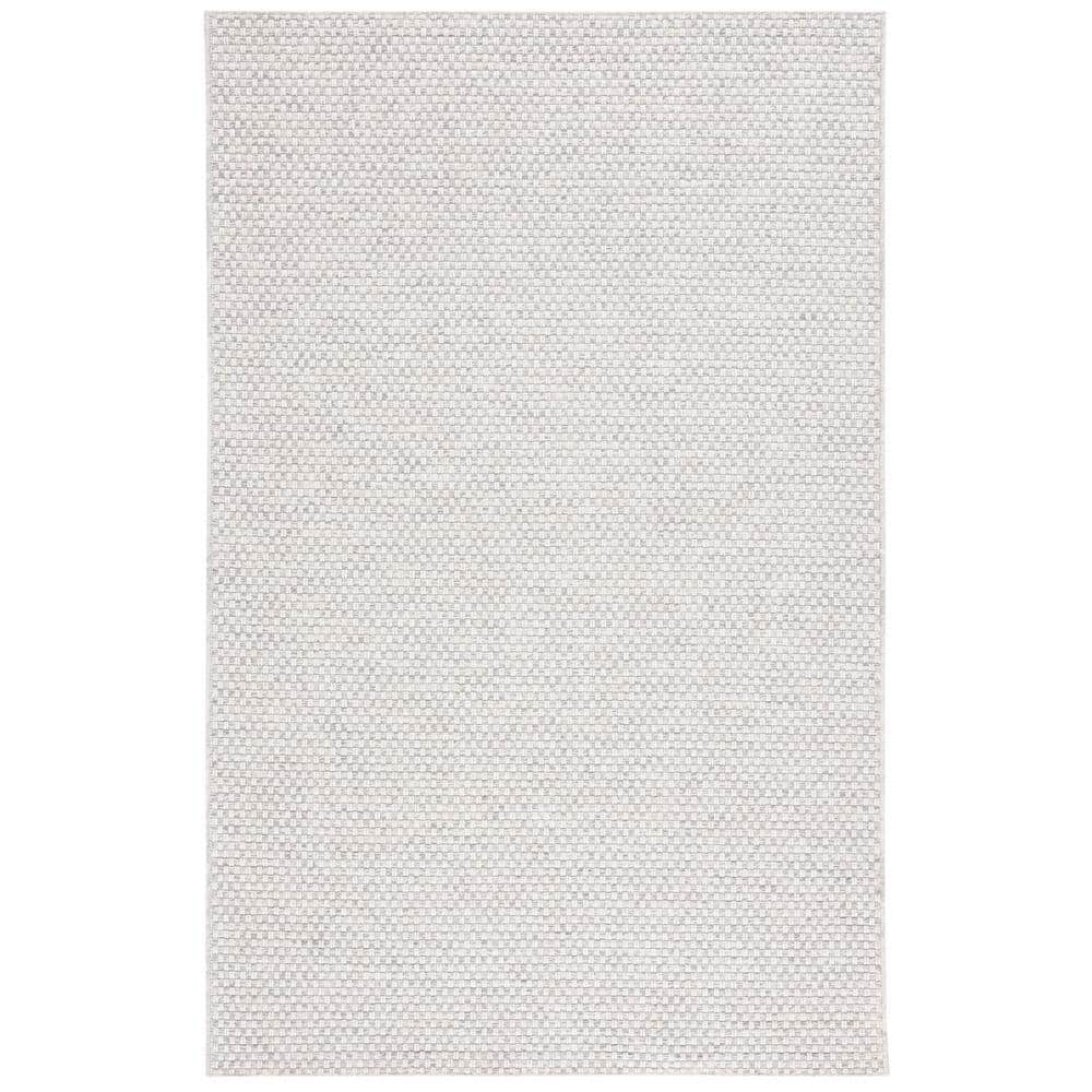 Sisal All-Weather Light Gray/Ivory 4 ft. x 6 ft. Solid Woven Indoor/Outdoor Area Rug price history on PriceWatchPro