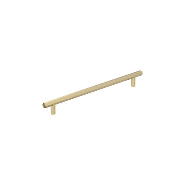 Amerock Caliber 10-1/16 in. (256mm) Modern Golden Champagne Bar Cabinet Pull