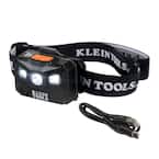Rechargeable Headlamp with Fabric Strap, 400 Lumens, 3 Modes
