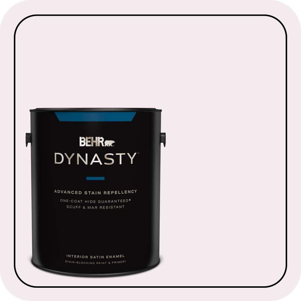 1 gal. #690C-1 Sweet Illusion Satin Enamel Interior Stain-Blocking Paint and Primer price history on PriceWatchPro