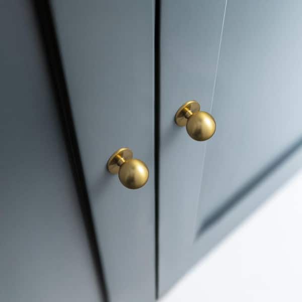 gold dresser knobs 12 pack YIHATA 1 Inch Drawer Knob 12 Pack Gold Silver Kitchen Cabinet Knobs Dresser Pulls