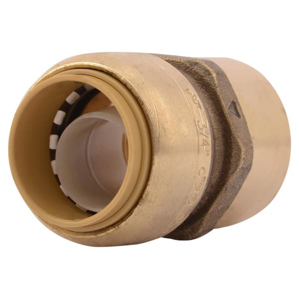 SharkBite 3/4 in. Push-to-Connect x FIP Brass Adapter Fitting