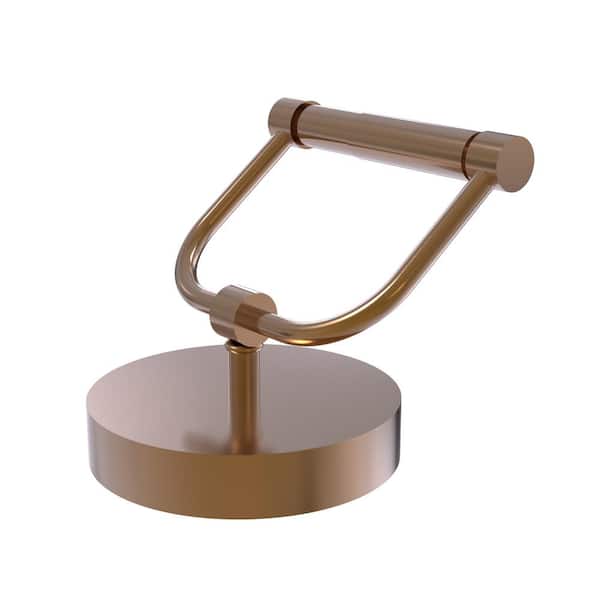 Allied Brass Vanity Top Toilet Tissue Holder in Brushed Bronze